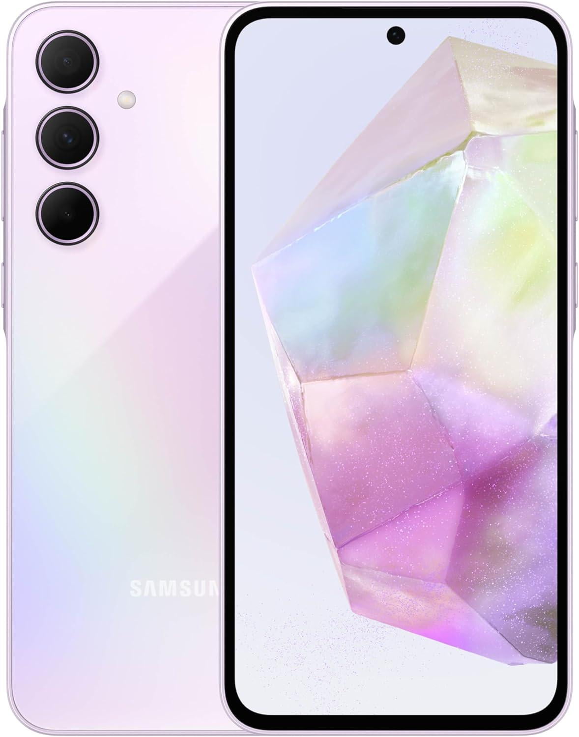SAMSUNG Galaxy A35 5G 128GB Android Smartphone (Unlocked), Pink