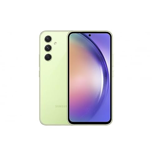  SAMSUNG Galaxy A54 5G + 4G LTE (128GB + 6GB) Unlocked Worldwide  Dual Sim (Only T-Mobile/Mint/Metro USA Market) 6.4 120Hz 50MP Triple Cam +  (15W Wall Charger) (Awesome Lime (SM-A546M)) 