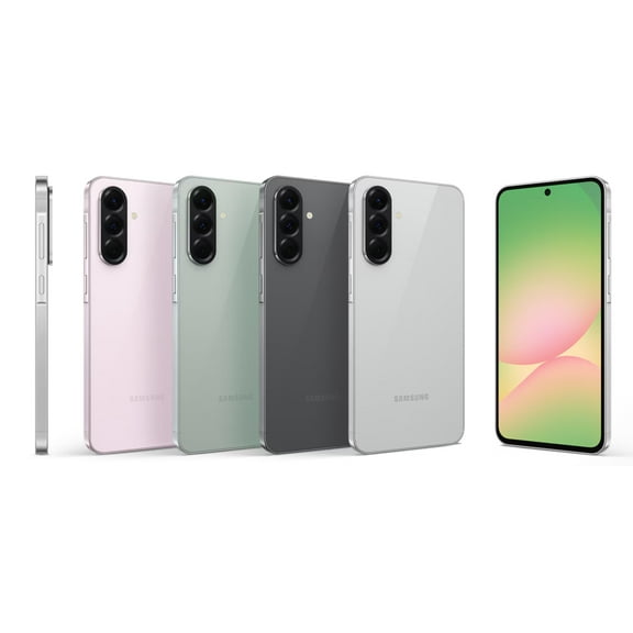 SAMSUNG Galaxy A56 5G Ai (for Tmobile Mint Tello & Global) (256GB + 12GB) Version Latina Unlocked SM-A566E/DS 6.6" 120Hz 50MP Triple (Awesome Pink SM-A566ELIATPA)