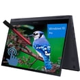 thumbnail image 1 of SAMSUNG Galaxy Book Flex2 Alpha 2-in-1 Windows 10 Pro Business Laptop, 13.3" QLED FHD Touchscreen, Intel Quard-Core i7 1165G7 up to 4.7GHz, 16GB LPDDR4x RAM, 512GB PCIe SSD, WiFi 6, 64GB Flash Drive, 1 of 7