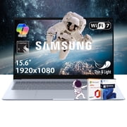 SAMSUNG Galaxy Book4 Edge Business Laptop, 15.6" LED Anti-Glare Display, Copilot + AI PC Computer, Snapdragon X Plus Processor, WiFi 7, Win 11 Pro, w/office 365