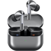 SAMSUNG Galaxy Buds 3 Pro AI True Wireless Bluetooth Earbuds, Noise Cancelling, Sound Optimization, Real-Time Interpreter, Comfort Fit Latin American Version Silver