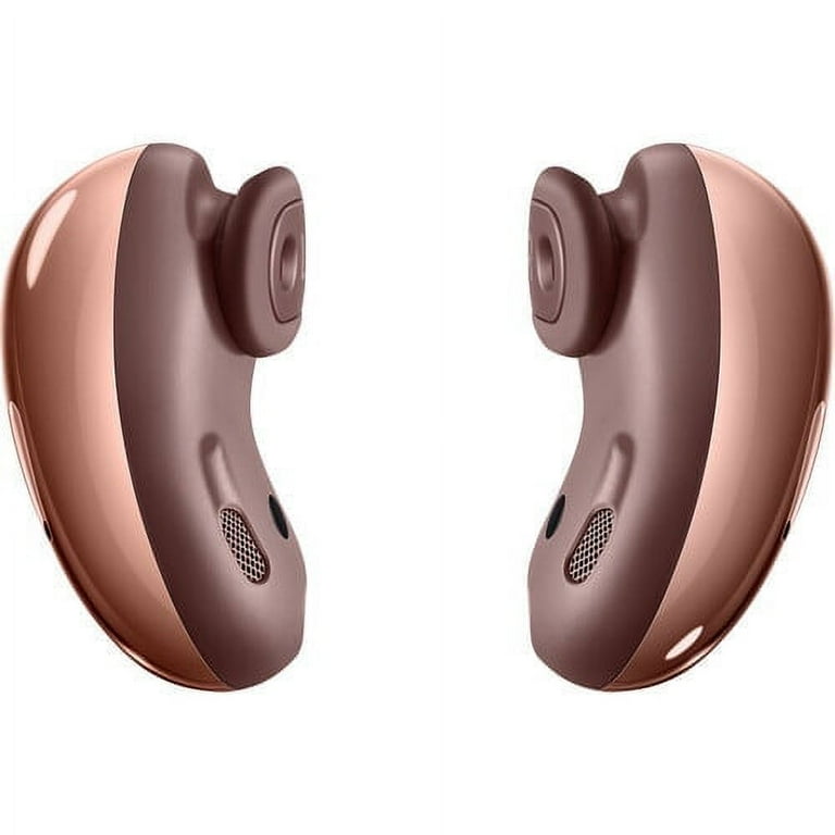 Samsung Galaxy Buds Live ANC Active Noise Cancelling TWS Open Type Wireless Bluetooth 5.0 Earbuds For iOS Android 12mm Drivers International Model SM R180 Mystic Bronze Used Walmart