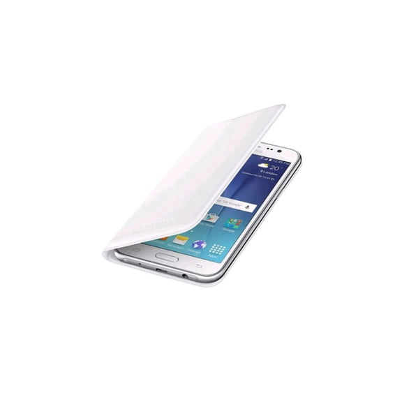 SAMSUNG Galaxy J5 Flip Wallet Cover I Color: White