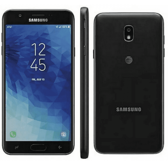Pre-Owned SAMSUNG Galaxy J7 (2018) J737A 16GB Black AT&T Smartphone (Used Grade A)