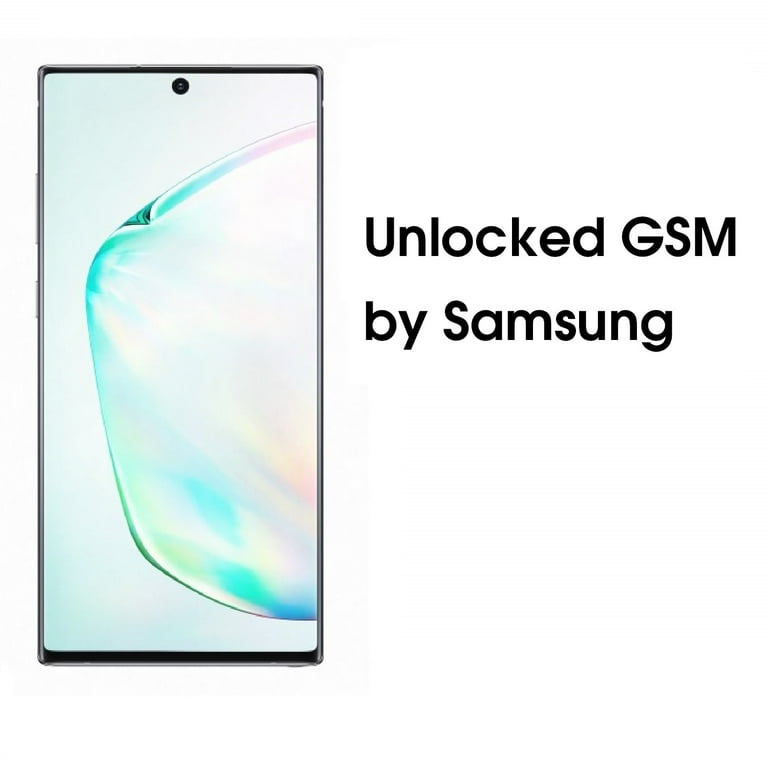 SAMSUNG Unlocked Galaxy Note 10 Plus, 256GB Plus Aura Glow