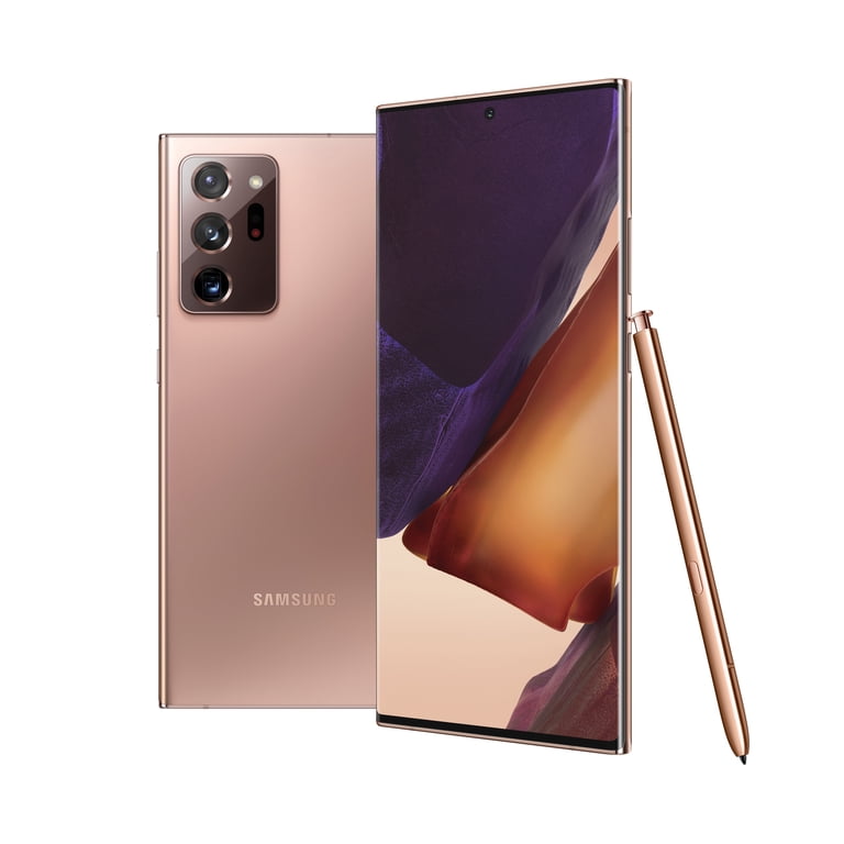 スマートフォン本体 Galaxy note 20ultra 22935 SAMSUNG Galaxy Note 20 Ultra 128GB Bronze, Unlocked - Walmart.com