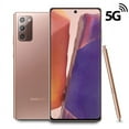 thumbnail image 1 of Unlocked Samsung Galaxy Note 20 5G NSA Cell Phone 128GB 8GB RAM 4300 mAh Mystic Bronze, 1 of 7