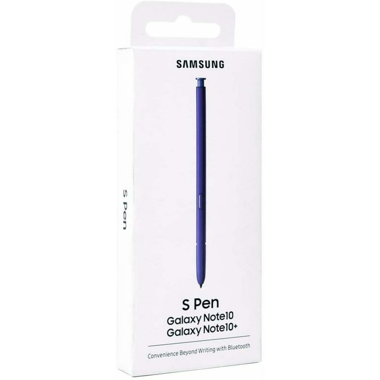 Stylet S Pen Samsung Galaxy Note 10 / Note 10 Plus Original avec Bluetooth  intégré - Bleu - Français