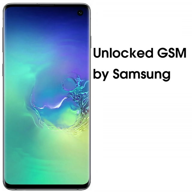 SAMSUNG Galaxy S10 G973, 128GB, GSM Unlocked Dual SIM – Green