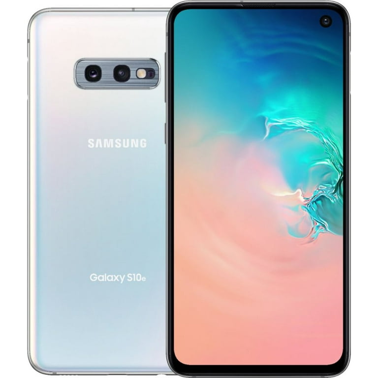 Walter Cunningham Ooit Onderdompeling SAMSUNG Galaxy S10E G970U 128GB GSM Unlocked Android Phone - Prism White  (Used) - Walmart.com
