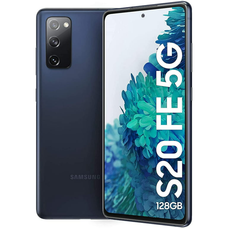 SAMSUNG Galaxy S20 FE 5G 128GB Cloud Navy Fully Unlocked (LCD