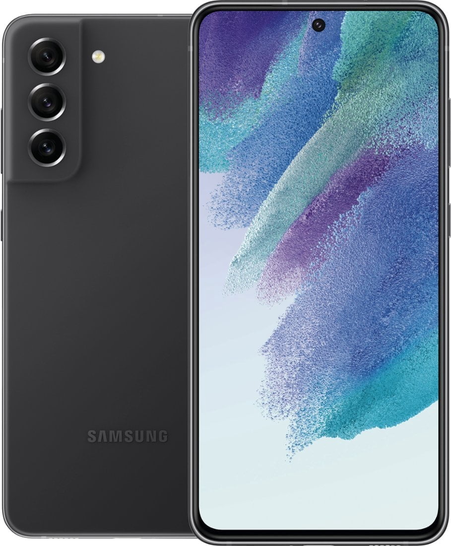 SAMSUNG Galaxy S21 FE 5G, SM-G990U1 128GB, 8GB Ram, Gray - Straight Talk, Tmobile, At&t and more