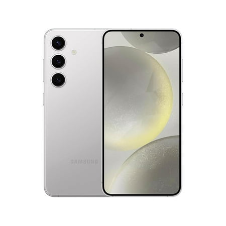 SAMSUNG Galaxy S24 Cell Phone, 256GB AI Smartphone, Unlocked Android, 50MP Camera, Fastest Processor, Long Battery Life, US Version, 2024, Marble Gray