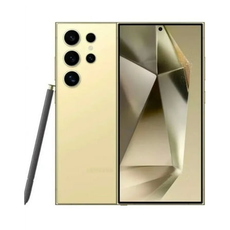 SAMSUNG Galaxy S24 Ultra 512GB Smartphone (Unlocked) with S Pen, Titanium Yellow