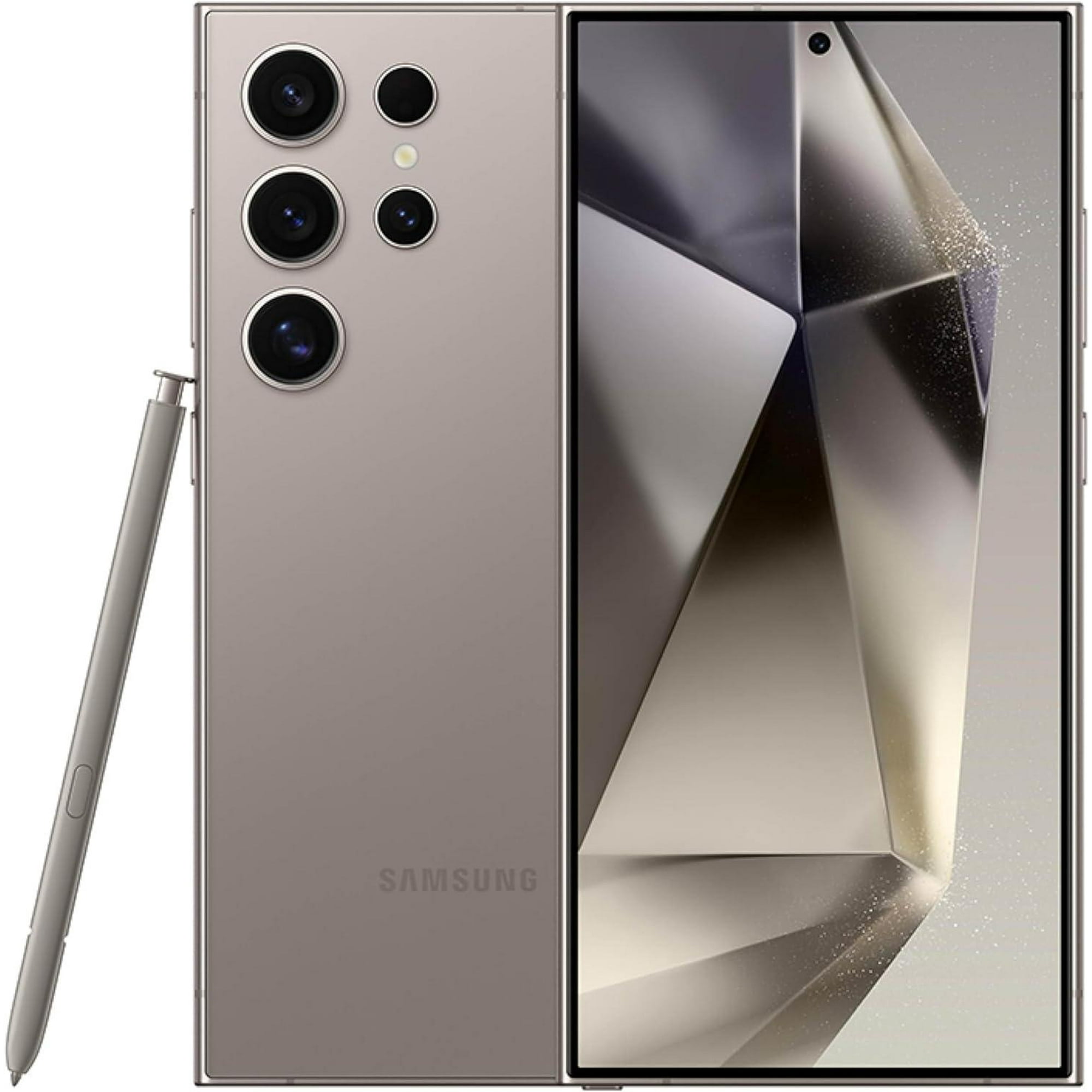 SAMSUNG Galaxy S24 Ultra Cell Phone, 512GB AI Smartphone, Unlocked Android, 50MP Zoom Camera, Long Battery Life, S Pen, US Version, 2024, Titanium Gray 
