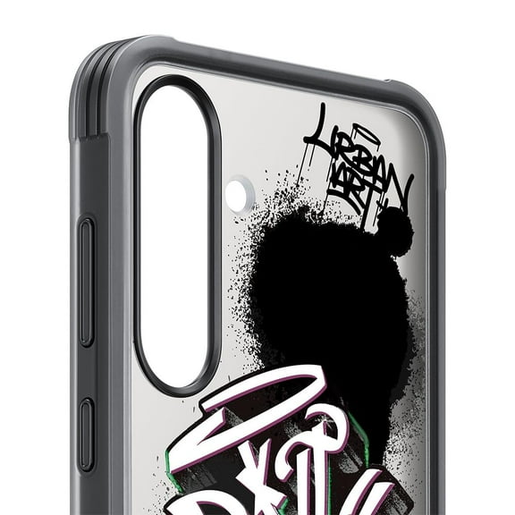 SAMSUNG Galaxy S25+ Flipsuit Rugged Phone Case, Protective Cover, Shockproof, Durable Design, Included Interactive Card Syncs with Screen, International Version EF-MS936CWEGWW - (White)