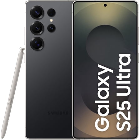 SAMSUNG Galaxy S25 Ultra SM-S938B/DS 1TB 12GB RAM AI Smartphone, Factory Unlocked, Global Model - Titanium Black
