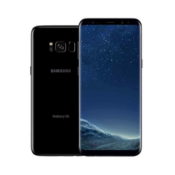 Pre-Owned Samsung Galaxy S8 SM-G950U 64GB Midnight Black Verizon + GSM Unlocked Grade B+
