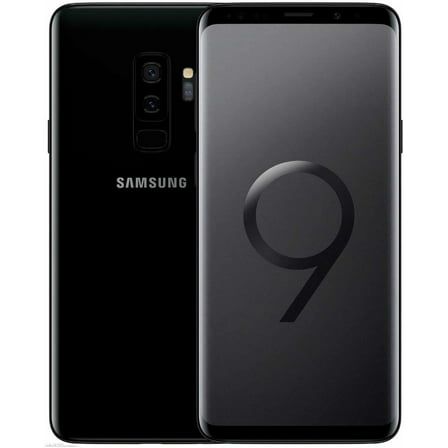 SAMSUNG Galaxy S9+ Factory Unlocked Android Smartphone 64GB 6GB RAM Excellent Condition, 6.2 Display, G965U GSM/CDMA Unlocked AT&T Verizon T-Mobile - Midnight Black