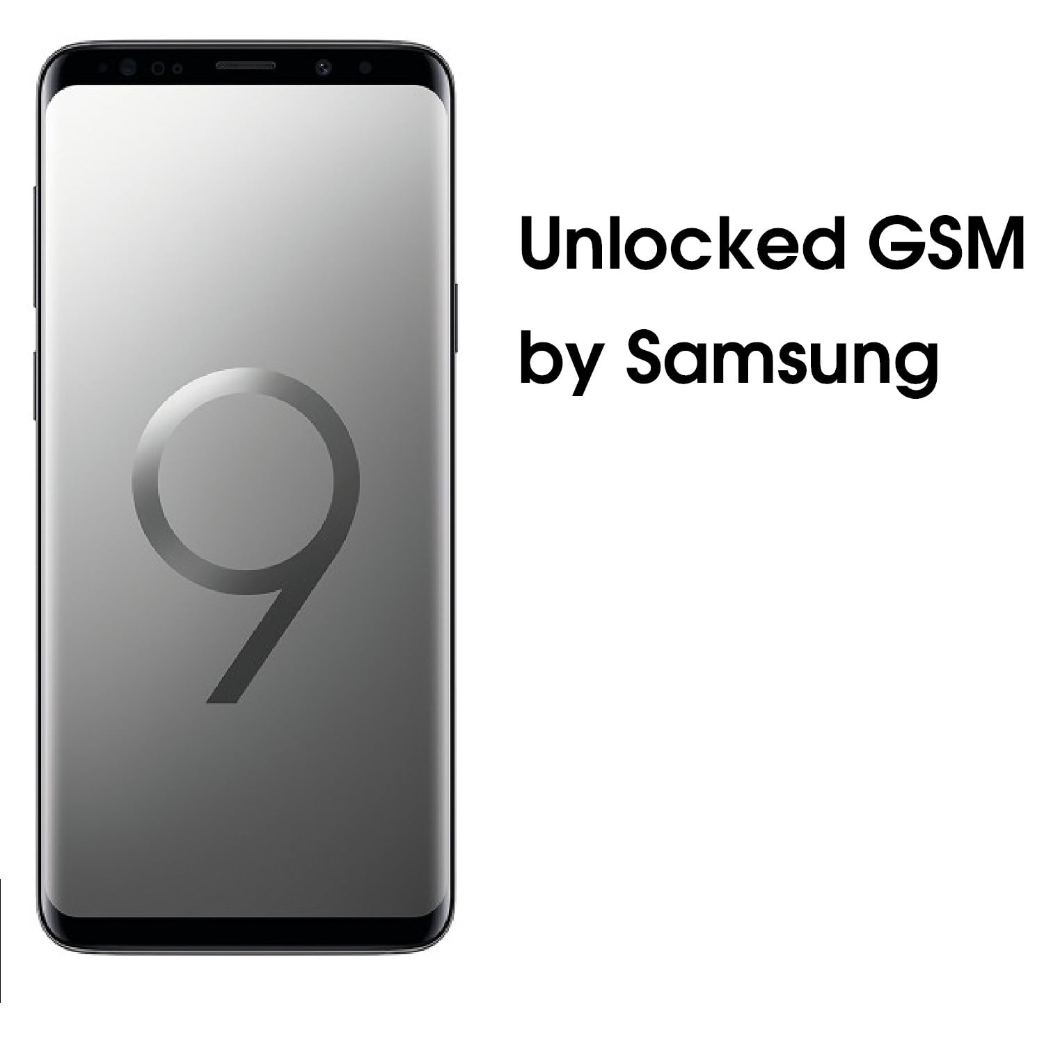  Samsung Galaxy S9 - GSM Unlocked Smartphone - Midnight