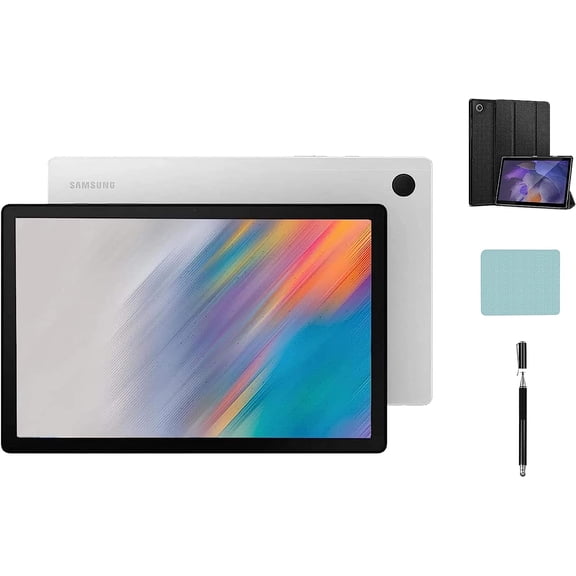 SAMSUNG Galaxy Tab A8 10.5 in 1920 * 1200 Tablet, 64 GB, Android 11, Wi-Fi, Bluetooth, Silver
