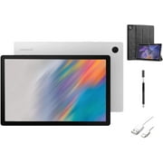 SAMSUNG Galaxy Tab A8 Android WiFi Tablet, 10.5 inch Touchscreen 1920x1200 LCD Screen, 32GB Storage, Bluetooth, Android 11 OS, Silver with Mazepoly Accessories