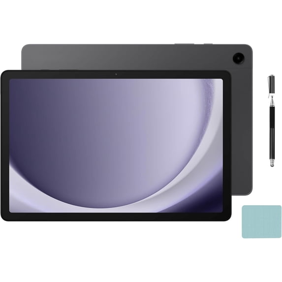 SAMSUNG Galaxy Tab A9+ 10.9 inch 128GB Android WiFi Tablet, Big Screen, Quad Speakers, Upgraded Chipset, Multi Window Display, Slim, Light, Durable Design, Graphite with Mazepoly Accessories