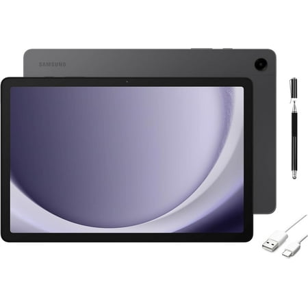 SAMSUNG Galaxy Tab A9+ 11 inch 64GB Android Tablet, Big Screen, Quad Speakers, Upgraded Chipset, Multi Window Display, Slim, Light, Durable Design, Graphite with Tigology Accessories