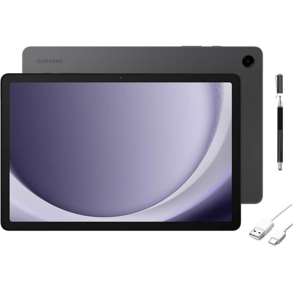 SAMSUNG Galaxy Tab A9+ 11 inch 64GB Android Tablet, Big Screen, Quad Speakers, Upgraded Chipset, Multi Window Display, Slim, Light, Durable Design, Graphite with Tigology Accessories