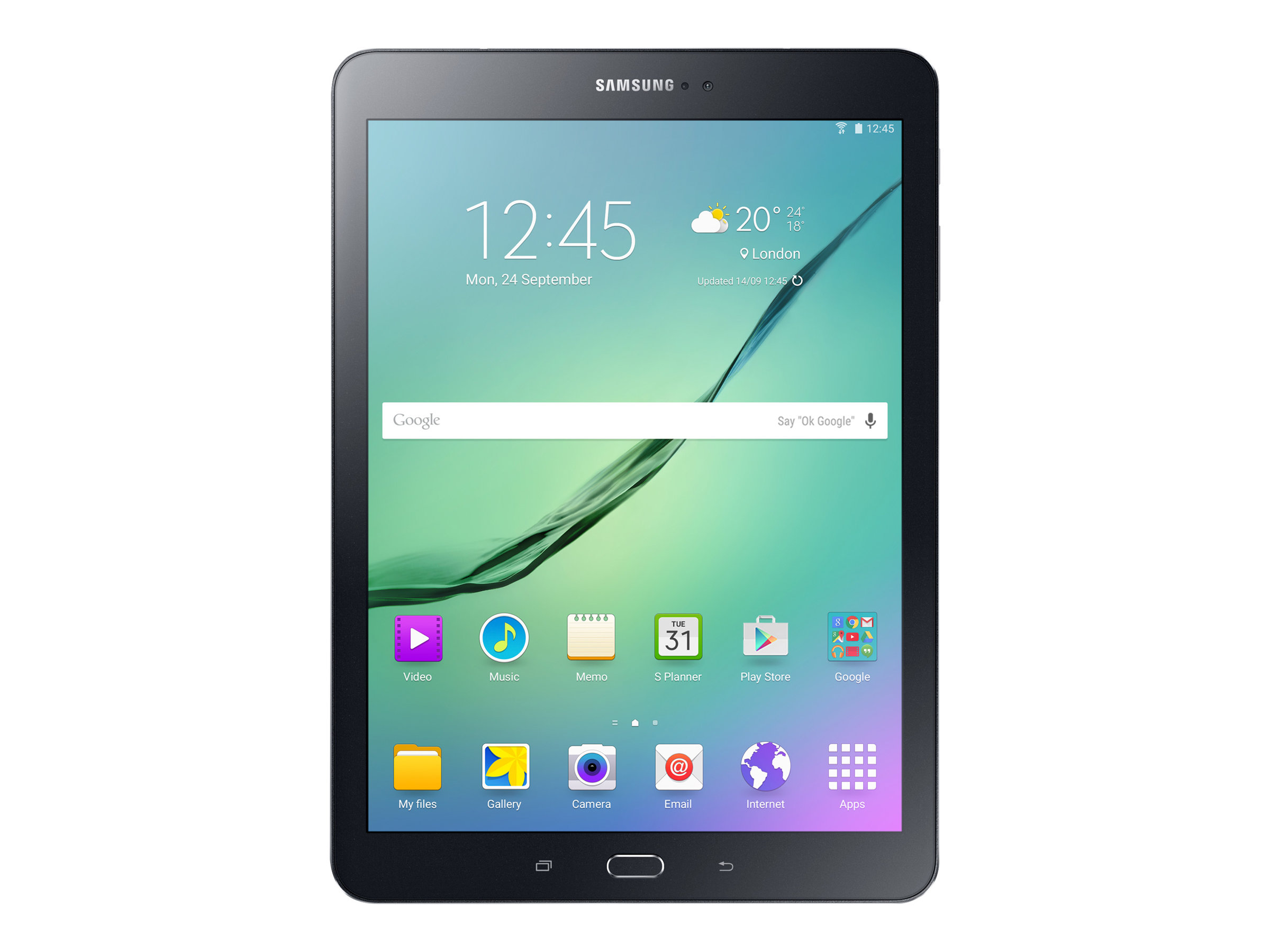 SAMSUNG Galaxy Tab S2 9.7" 64GB Android 6.0 WiFi Tablet Black - Micro SD Card slot - SM-T813NZKFXAR - image 1 of 12