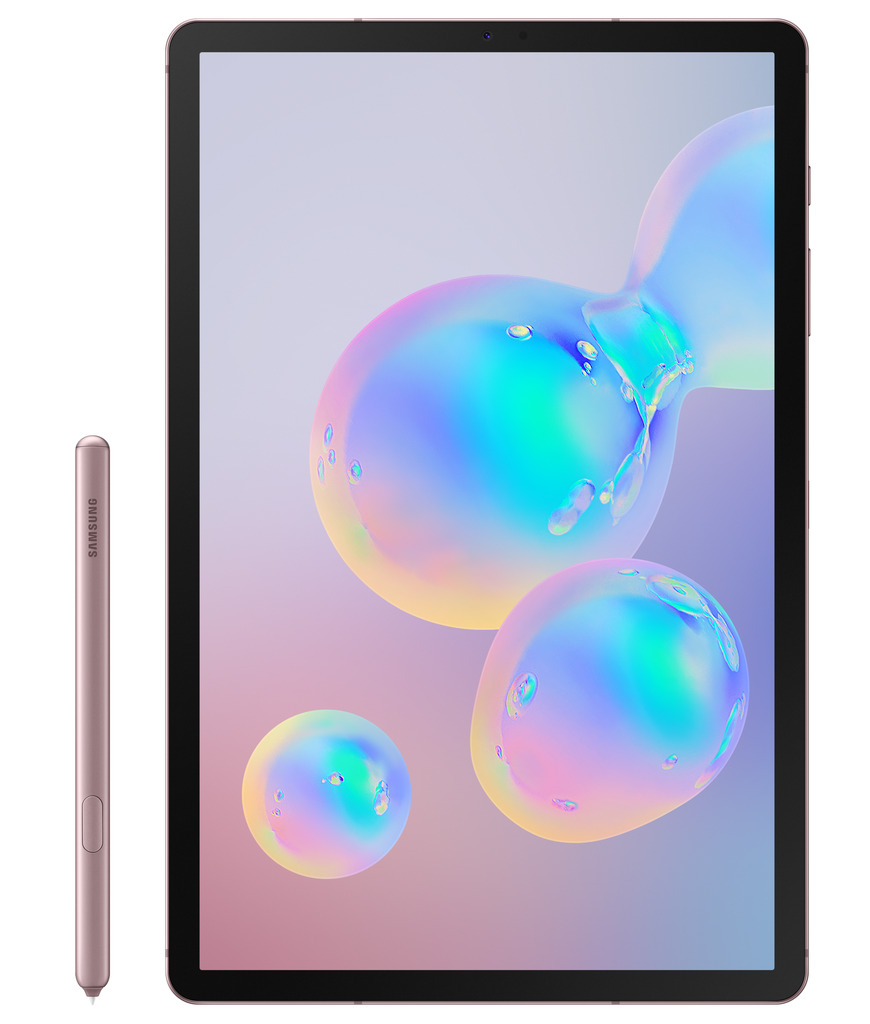 SAMSUNG Galaxy Tab S6 10.5" 256GB WiFi Android 9.0 Tablet Rose Blush S Pen - SM-T860NZNLXAR - image 1 of 12