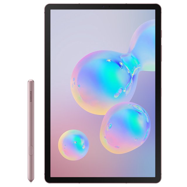SAMSUNG Galaxy Tab S6 10.5" 256GB WiFi Android 9.0 Tablet Rose Blush S Pen - SM-T860NZNLXAR