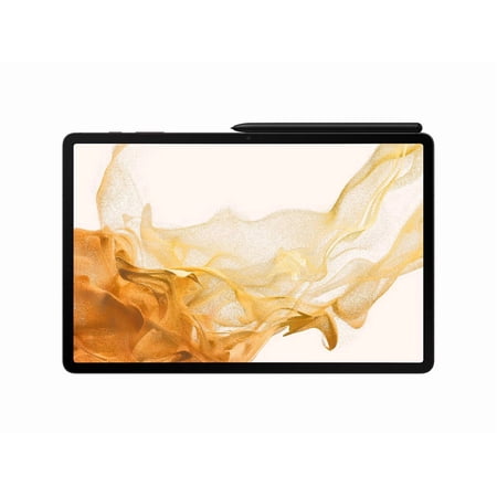 SAMSUNG Galaxy Tab S8+ 5G LTE AT&T Android Tablet, 12.4” Large AMOLED Screen, 128GB Storage, Wi-Fi 6E, Ultra Wide Camera, S Pen Included, Long Lasting Battery, Graphite -SM-X808UZAAATT