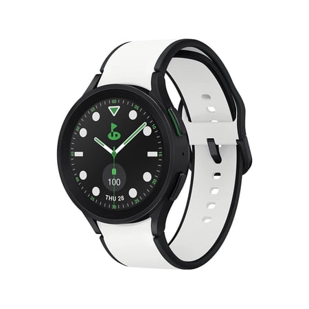 SAMSUNG Galaxy Watch 5 Pro Golf Edition, 45mm Bluetooth Smartwatch w/ Body, Health, Fitness and Sleep Tracker, Improved Battery, Enhanced GPS Tracking, US Version, Black Bezel w/Two-Tone Band