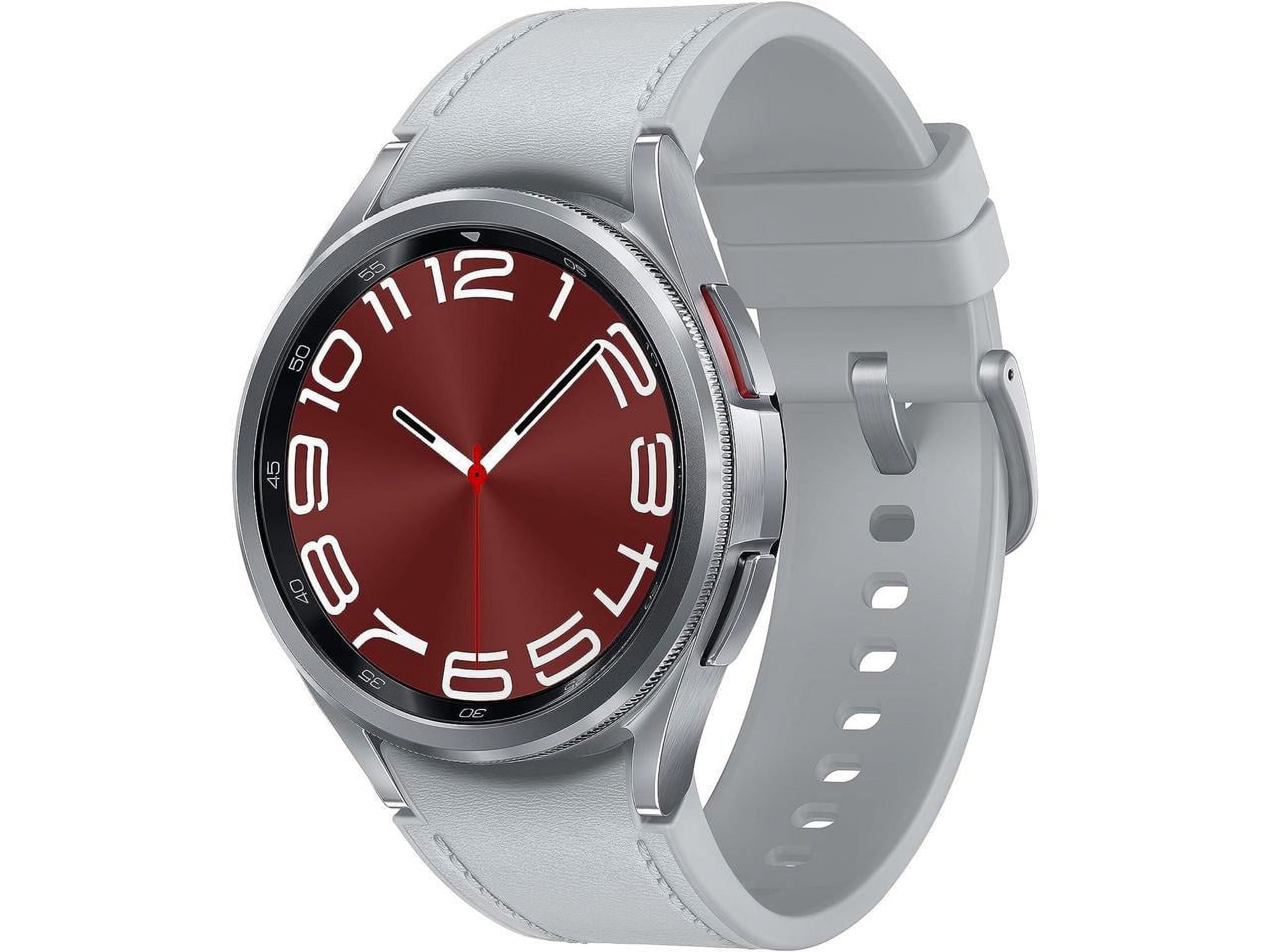 SAMSUNG Galaxy Watch 6 Classic 43mm LTE Smartwatch w/ Rotating Bezel