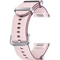 thumbnail image 1 of Open Box SAMSUNG Galaxy Watch 7, 6, 5, 4 Series Athleisure Band, Nylon, Smartwatch Replacement Strap, One Click Attachment S/M (Pink), 1 of 2