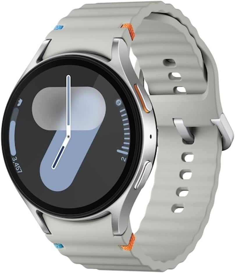 Samsung Galaxy Watch 7 SM-L310N (44mm) Wi-Fi Version, AI-ready, Bluetooth Wellness Tips and Health & Fitness Tracking - Latin Specs (Silver, 44 mm)