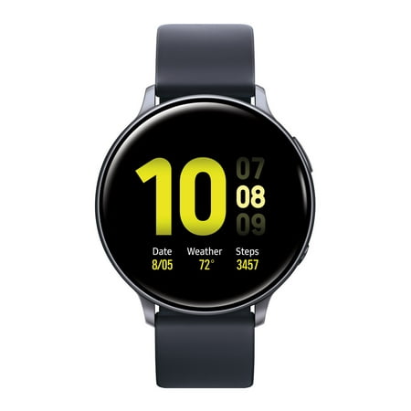 Samsung Galaxy Watch Active 2 GPS 44 mm Black Aluminum, Pack 1