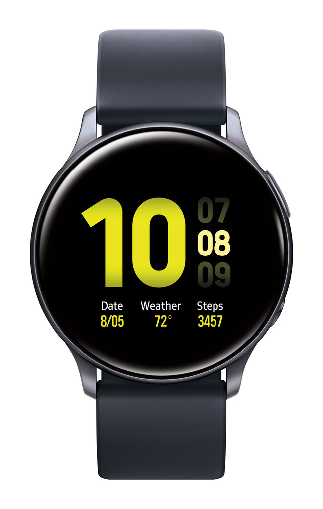 SAMSUNG Galaxy Watch Active 2 Aluminum Smart Watch BT (40mm) - Black - SM-R830NZKAXAR - image 1 of 13