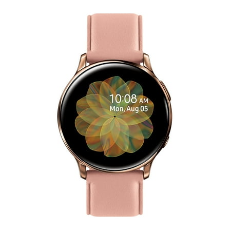 Samsung - Galaxy Watch Active2 Smartwatch 40mm Stainless Steel LTE (Unlocked) - Gold
