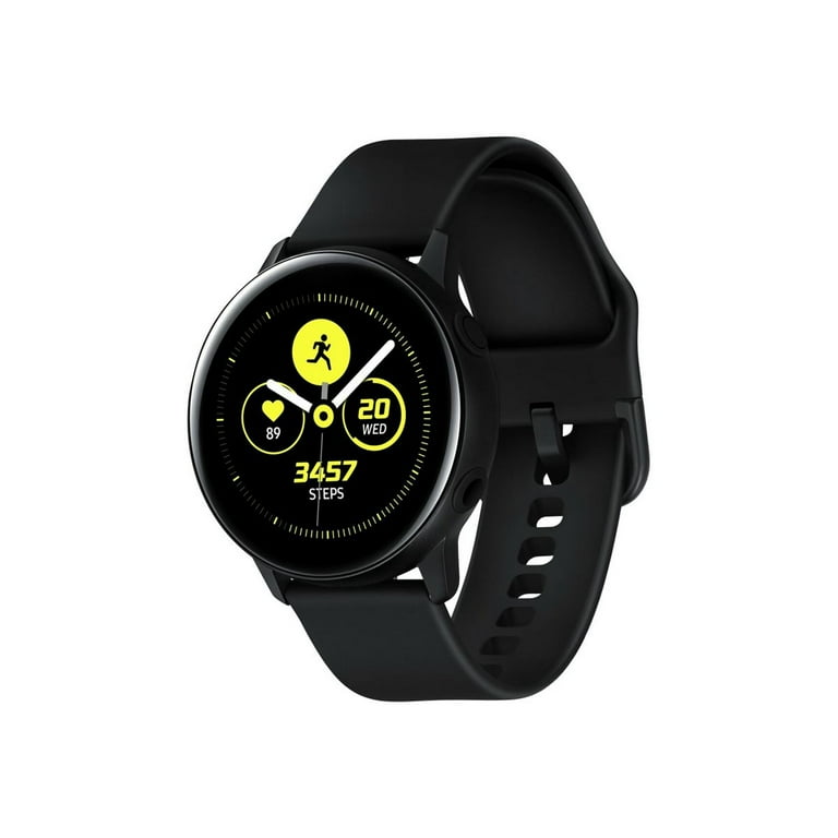 Pre Owned SAMSUNG Galaxy Watch Active Bluetooth Smart Watch 40mm Black SM R500NZKAXAR