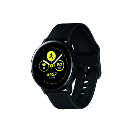 Samsung - Galaxy Watch Active Smartwatch 40mm Aluminum - Black