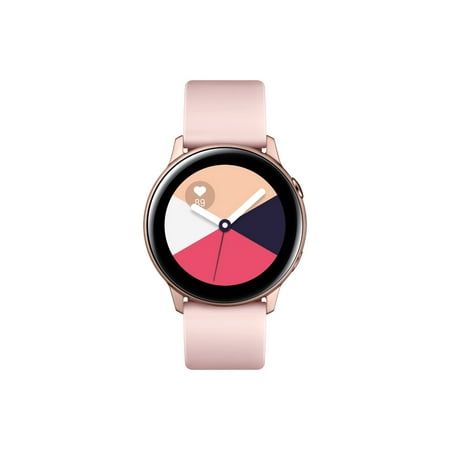 Samsung - Galaxy Watch Active Smartwatch 40mm Aluminum - Rose Gold