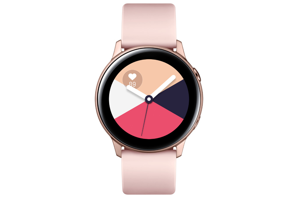 SAMSUNG Galaxy Watch Active - Bluetooth Smart Watch (40mm) Rose Gold - SM-R500NZDAXAR - image 1 of 28
