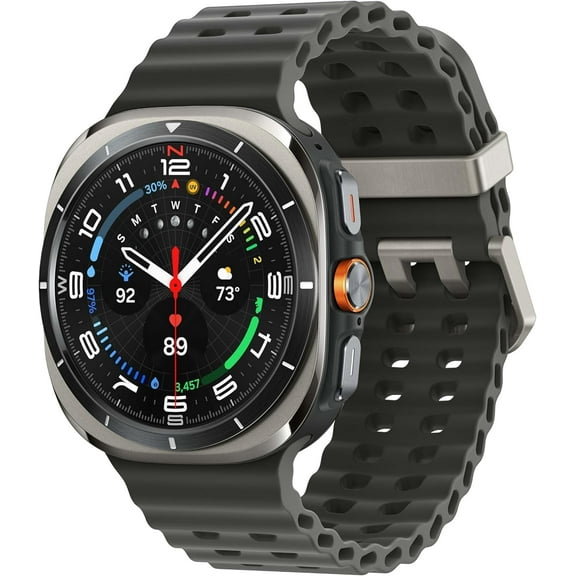 SAMSUNG Galaxy Watch Ultra (47mm) LTE, AI Smartwatch, Energy Score, Wellness Tips, Heart Rate Tracking, Sleep Monitor, Fitness Tracker, Built-in GPS, (LTE Version, Titanium Silver) LATAM Specs