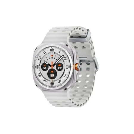 SAMSUNG Galaxy Watch Ultra (47mm) LTE, AI Smartwatch,Energy Score, Wellness Tips, Heart Rate Tracking, Sleep Monitor, Fitness Tracker, Built-in GPS, US Specs (LTE Version, Titanium White)