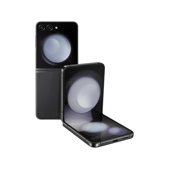 SAMSUNG Galaxy Z Flip 5 Cell Phone, Factory Unlocked Android Smartphone, 256GB, Compact, Foldable Design, One-Hand Control, Best Selfies, Full Cover Screen, Hands-Free Use, US Version, 2023,Graphite