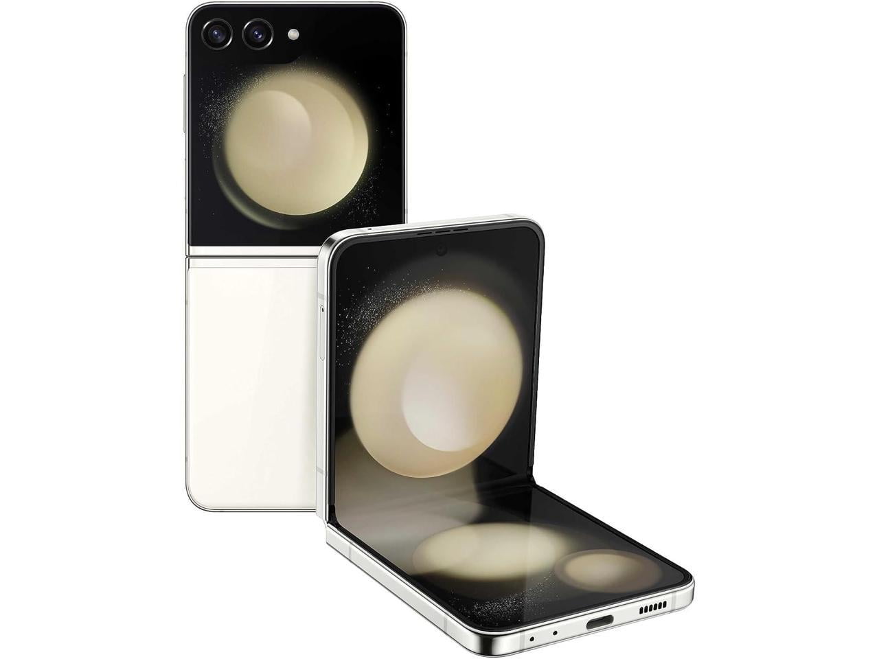 Restored Samsung Galaxy Z Flip5 5G F731U (Fully Unlocked) 512GB Cream (Refurbished)
