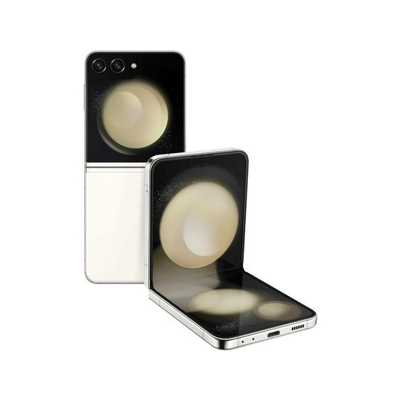 Restored Samsung Galaxy Z Flip5 5G F731U (Fully Unlocked) 512GB Cream (Refurbished)